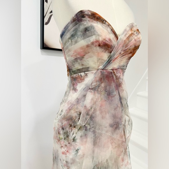 Rene Ruiz Collection Tulle Overlay Gown Long Dress - Picture 5 of 13